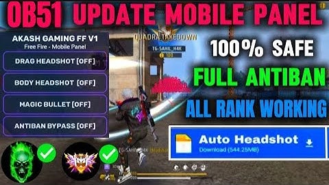 Free Fire Mod Manu Hack | Flying+Auto Kill | Free Fire Headshot Hack 🔥 Free Fire Hack 2025 #freefire