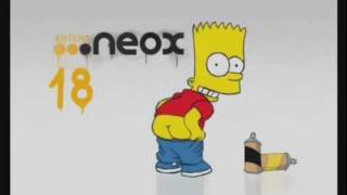 Cortinilla Neox Los Simpson Verano 2008