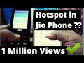 WIFI Hotspot in Jio Phone | How To Use WIFI Hotspot in Jio Phone | आज जानिए पूरी सच्चाई