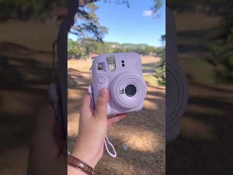 unboxing instax mini 12 in lilac purple