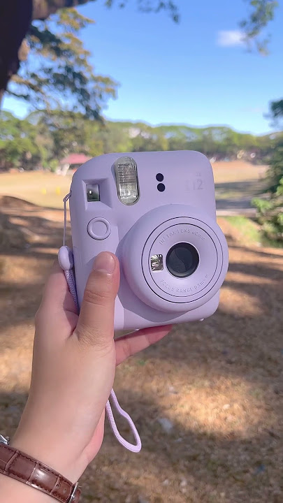 unboxing instax mini 12 in lilac purple 💜