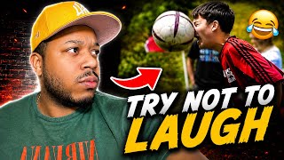 Can You Survive This Football Try Not To Laugh Challenge?