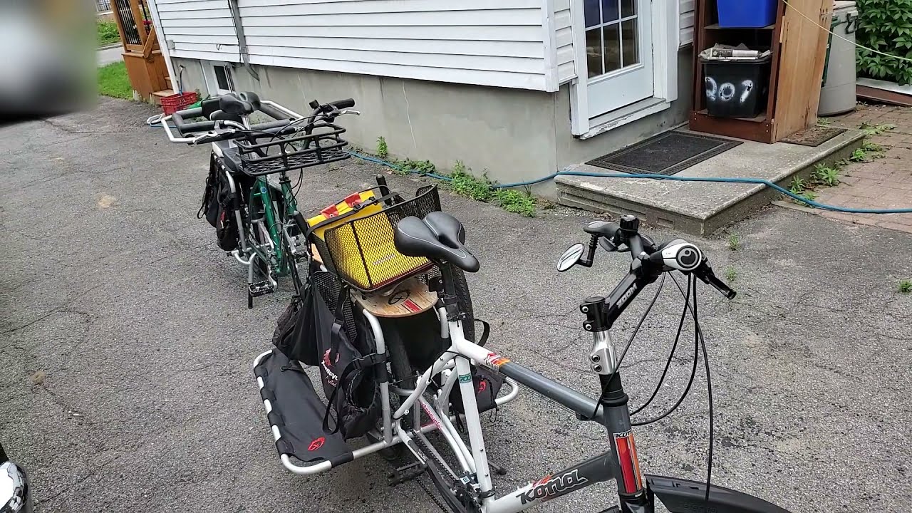 Xtracycle Cargo Bike Tows Another Xtracycle Cargo Bike - Useful Xtracycle Hack