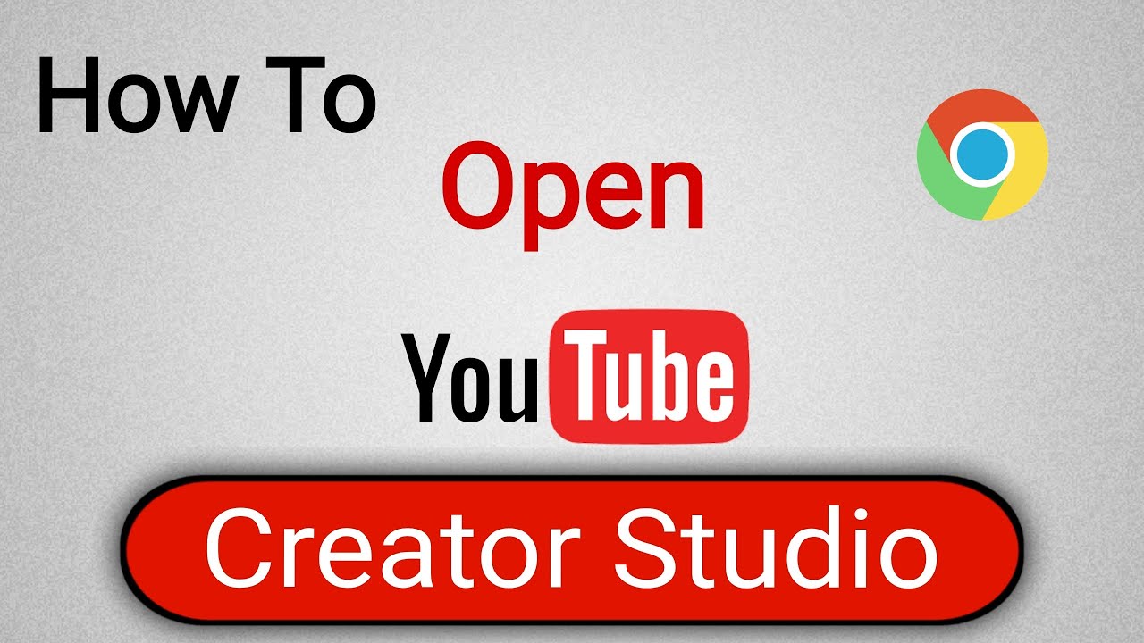 How to Open  Studio in Chrome Browser 