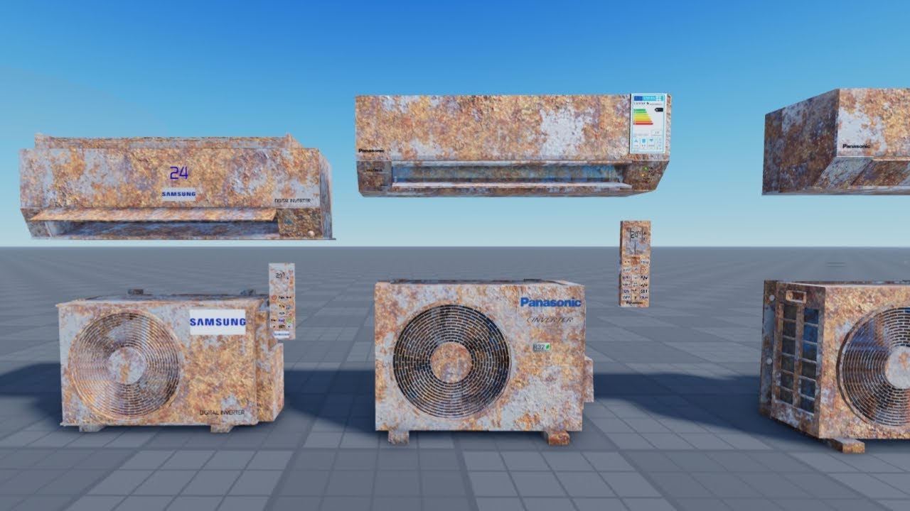 Rusty Air Conditioner Testing YouTube