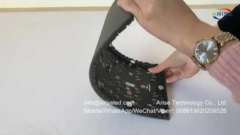 Flexible Led Led Display Module Curved Flexible Customized LED Display Billboard,full color Indoor s