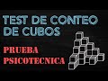 Test de conteo de Cubos | Prueba Psicotecnica