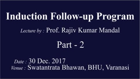 Induction Follow-up Program Part - 2