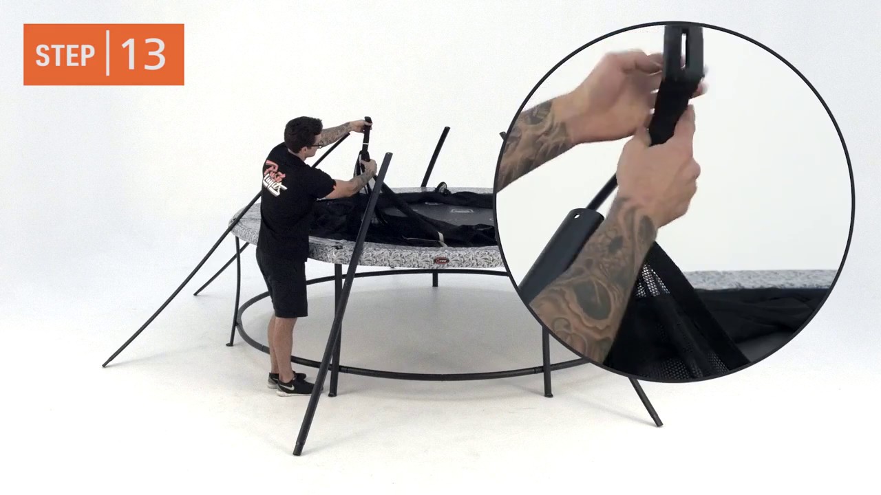 Vuly Lift Pro Trampoline Installation Fitness Deals Online Youtube