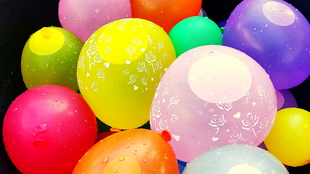 Water balloon pop !! Kids fun water balloons pop video !! Episode 35