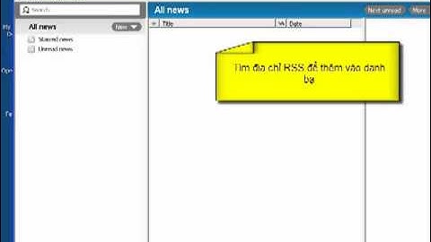 Đọc tin tức nhanh mà không cần duyệt Web