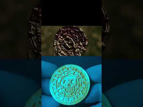 3D Printed Aztec Coin from Pirates of the Caribbean