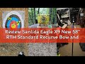 Review Sanlida Eagle X9 New 58" RTH Standard Recurve Bow and Arrow Set for Adults and Hunters, Woode