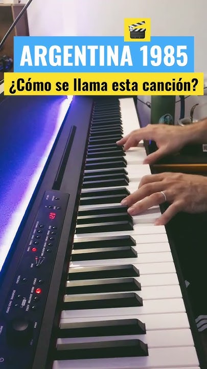 Nace una flor, todos los días sale el sol #argentina1985 #piano - YouTube