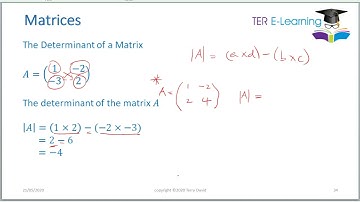 CSEC Maths - Matrices (singular, non singular, simultaneous equations)