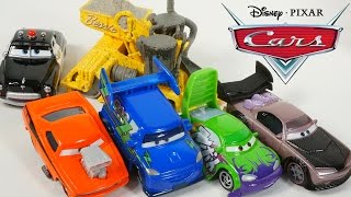 16 Disney Pixar Cars Sheriffs Impound Tuners Drift Boost Wingo Dj Snot Rod Bessie Cars Youtube