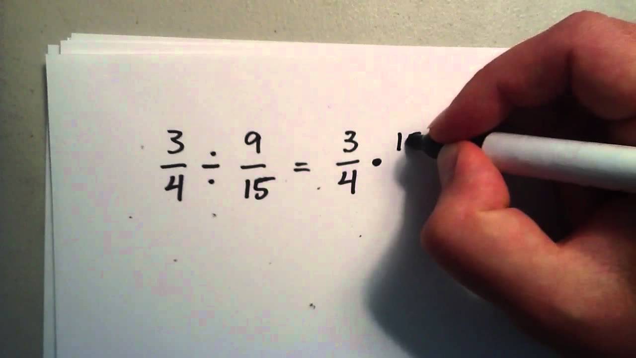 how-to-divide-fractions-youtube