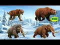 Ice Age Animal Song for Kids 🦣 Prehistoric Sounds, Names, ABC, Colors &amp; Fruits Fun 🎶