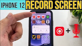 iPhone 12/ 12 Pro Max: How to Screen Recording Tips 👌👌👌 [2024] screenshot 3