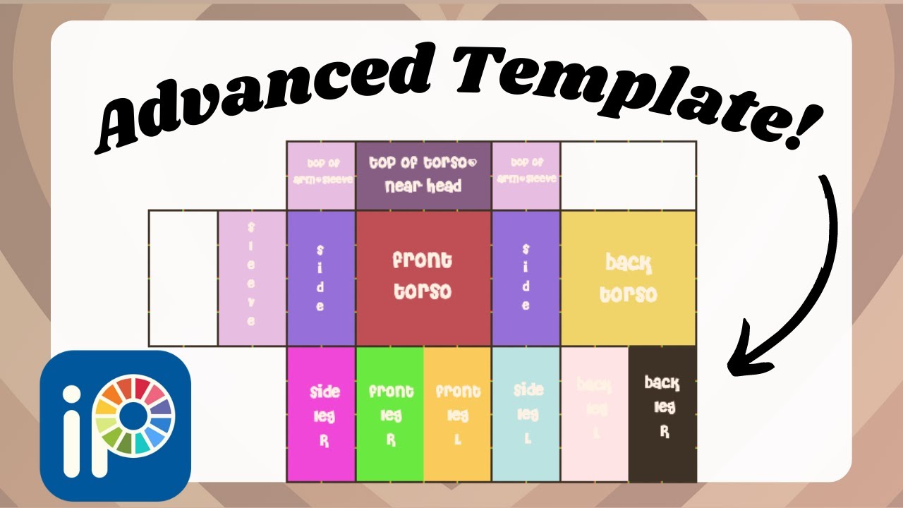 How To Use The Advanced Template!! (Tutorial) 🤍 - Making Roblox Clothes on  Mobile 