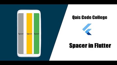 Spacer Widget in Flutter – Complete Guide in Urdu/Hindi | Layout Magic & Flutter Secrets!