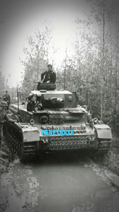 He was the backbone of the German armored forces - Panzer IV #tank #panzer #ww2 #panzeriv