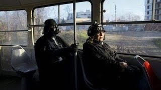 Дарт Вейдер вышел в люди. Звездные войны! - Darth Vader!