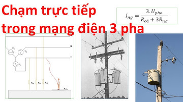An Toàn Điện (phần 8. Chạm trực tiếp vào mạng điện 3 pha)