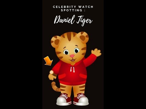 Celebrity Watch Spotting Daniel Tiger 