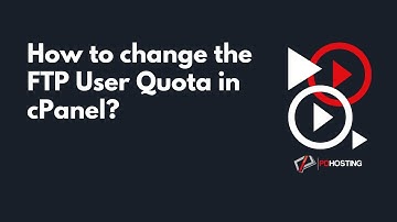 How to change the FTP User Quota in cPanel   PD Hosting