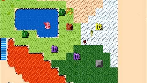 Zelda 1 - Mode 7 testing 4