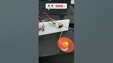 DC Motor and Tilt Switch Circuit #arduino #electronic #science #diy