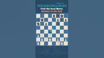 Tactics 18 #chesstactics #chessimprovement #chess