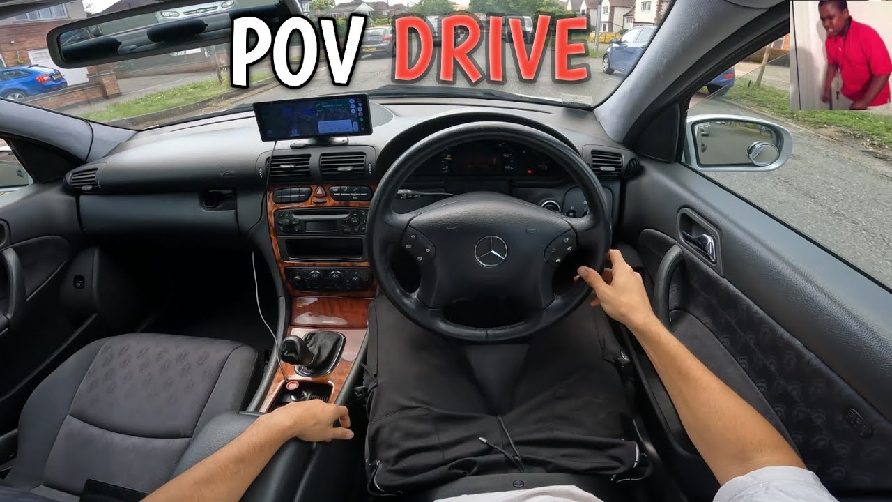 Daily Drive in a Classic Supercharged Benz | UK POV Rush Hour - YouTube