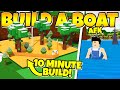 BUILD THIS AFK GOLD FARM IN 10 MINUTES! Build a Boat