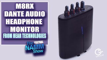 Switch Back M8RX is a Dante Headphone Monitor and  PreAmp