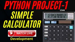 Python Project to Make a Simple Calculator | | Python Calculator Projects 2024 | | Python Project