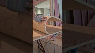 Plywood Bending Mastery Smooth Aesthetic Curved Wood Design