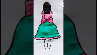 Barbie doll Girl sketching Drawing  #drawing #trending #shortvideo #shorts #short