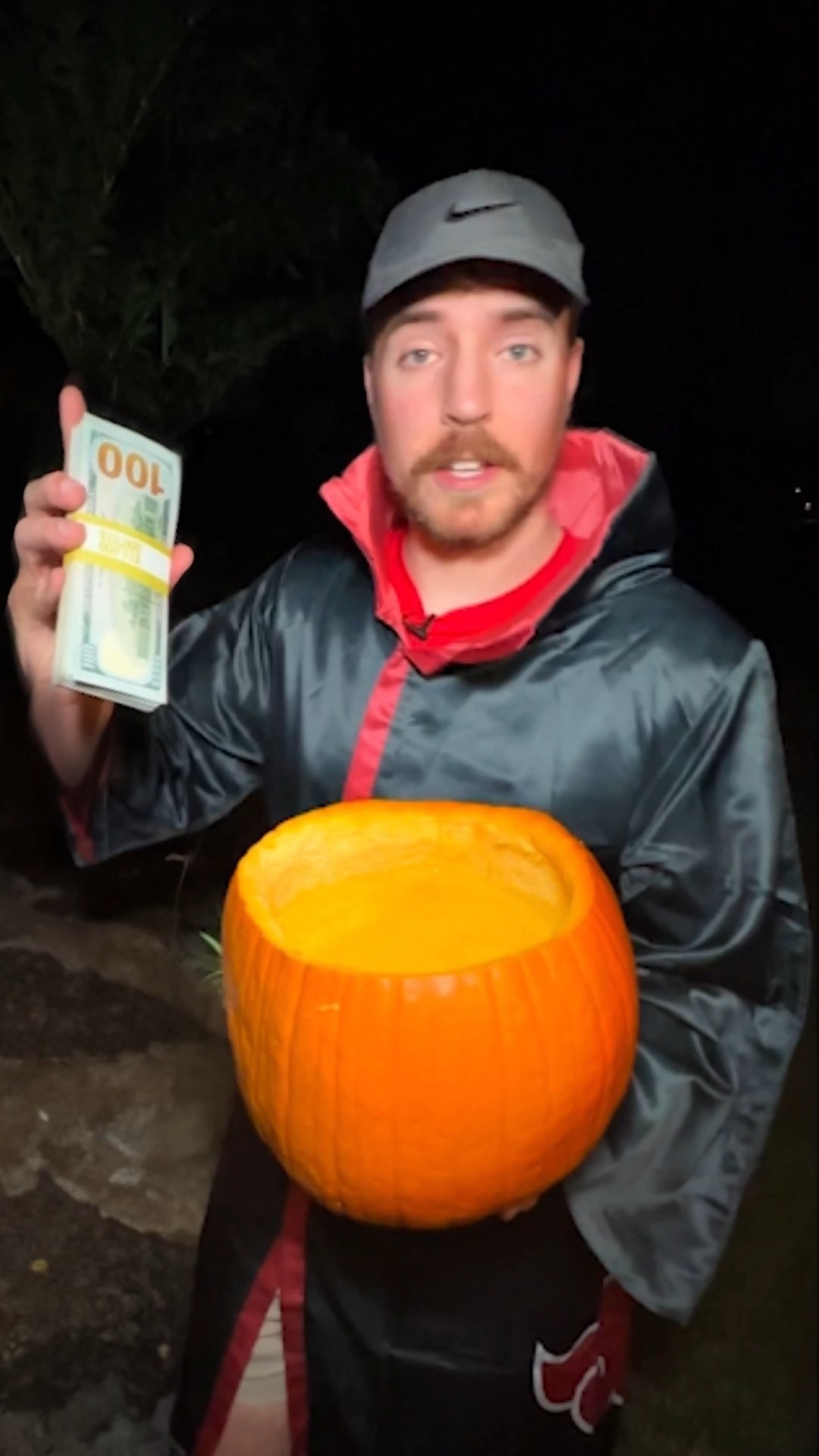 I Hid $10,000 In A Pumpkin