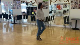 ELECTRIC SLIDE Line dance instruction