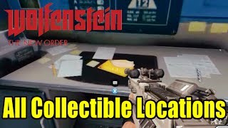 Wolfenstein: The New Order - Enigma Codes Solutions! - BONUS MODES