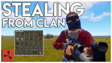 How a DUO STEALS RAID LOOT From a CLAN! - Rust
