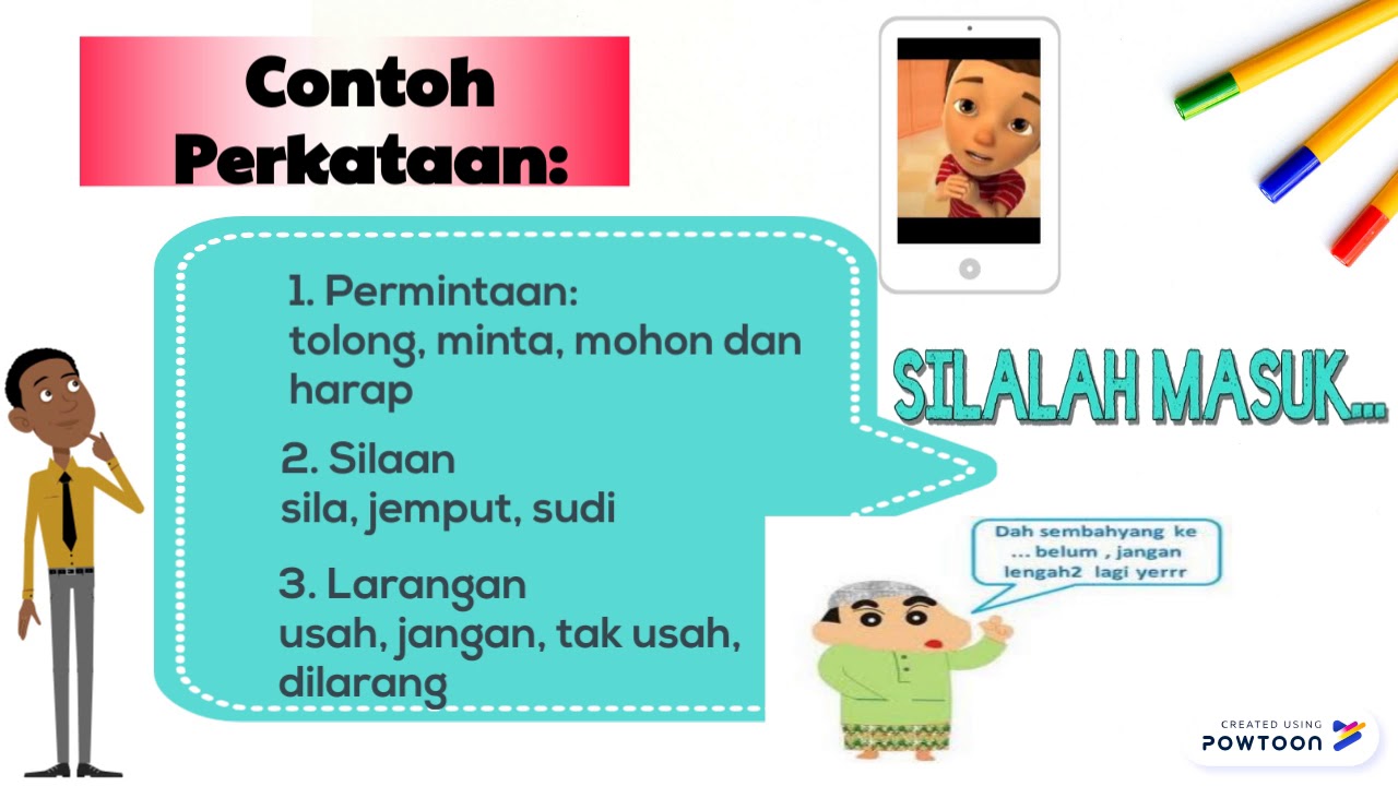 Powtoon Kata Perintah
