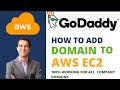 How to Add Your Go Daddy Domain to AWS EC2 | AWS | Go Daddy Domain Setup | New Video | Part-8