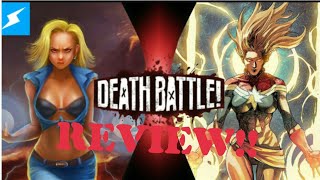 Android 18 Vs Capitan Marvel Death Battle Review