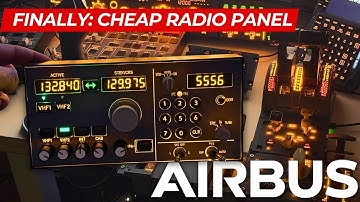 Is This NEW AIRBUS RADIO Panel Crucial For Proper Flight Simulation
