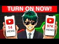 No Views? No Subscribers? TURN THESE SETTINGS ON!