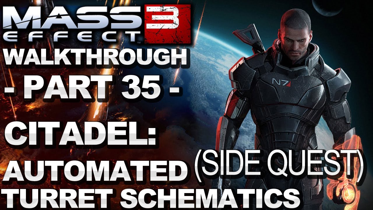 Mass Effect 3 - Citadel: Cerberus Automated Turret Schematics