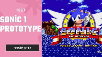 Sonic 1 (1991) Prototype